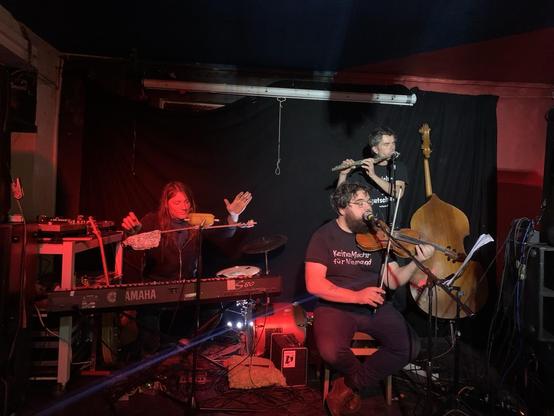 Band auf buehne