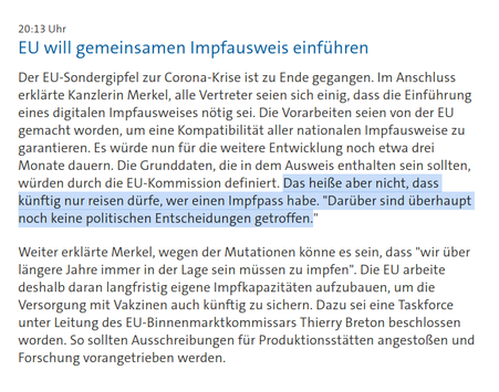 EU will gemeinsamen Impfausweis einführen