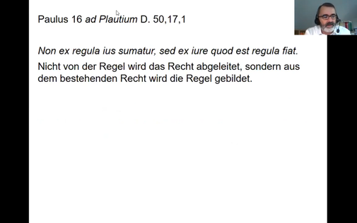 Paulus 16 ad Plautium D. 50,17,1