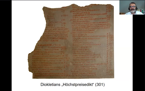 Diokletians "Höchstpreisedikt"