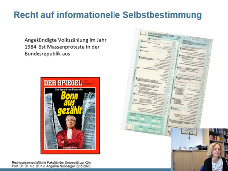 Recht auf informationelle Selbstbestimmung