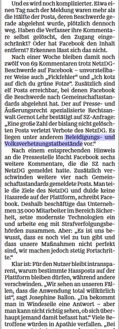 Markierung:

Beleidigungs- und Volksverhetzungstatbestände