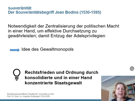Souveränitätsbegriff
Der Souveränitätsbegriff Jean Bodins